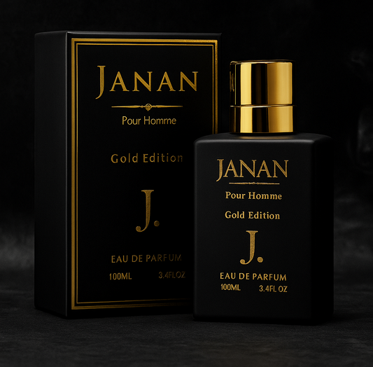 Janan Pour Homme Gold Edition Perfume for Men – 100ml EDP