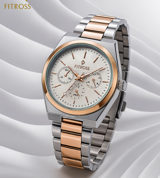 FITROSS PRX Luxury Two-Tone Stainless Steel Watch