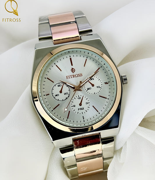 FITROSS PRX Luxury Two-Tone Stainless Steel Watch