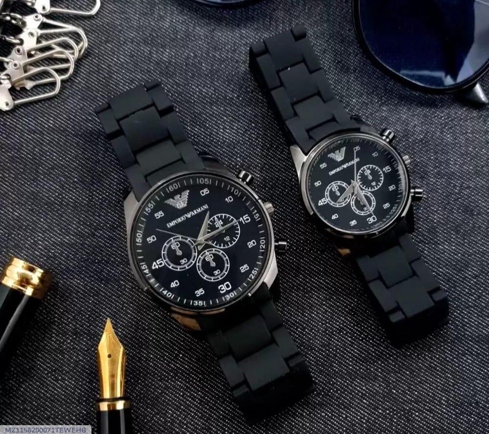 2 Pcs Timeless Duo: His and Hers Emporio Armani